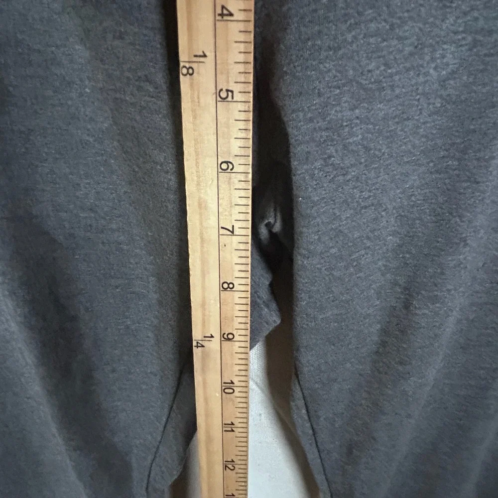 NWT Aerie Chill Play Move Leggings Womens Medium Dark Heather‎ Gray Cotton Blend